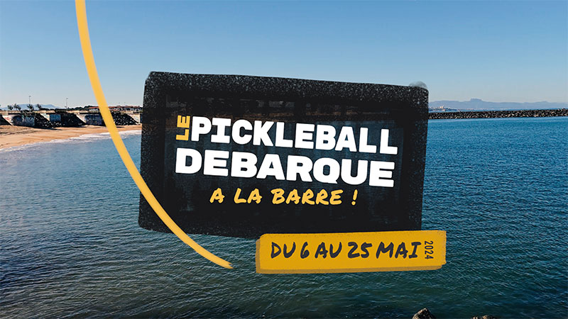 🎾 LE PICKLEBALL DÉBARQUE À LA BARRE | La Patinoire se transforme en terrains de Pickleball !